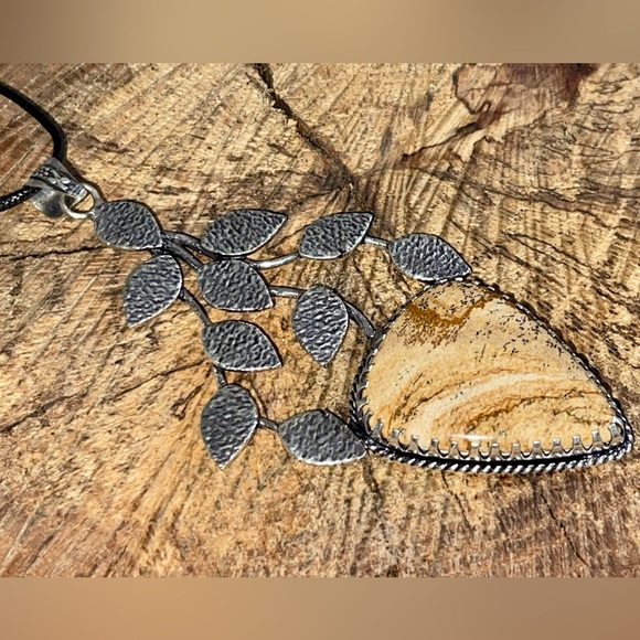 Large Picture Jasper Pendant 4 1/2” - Picture 8 of 13